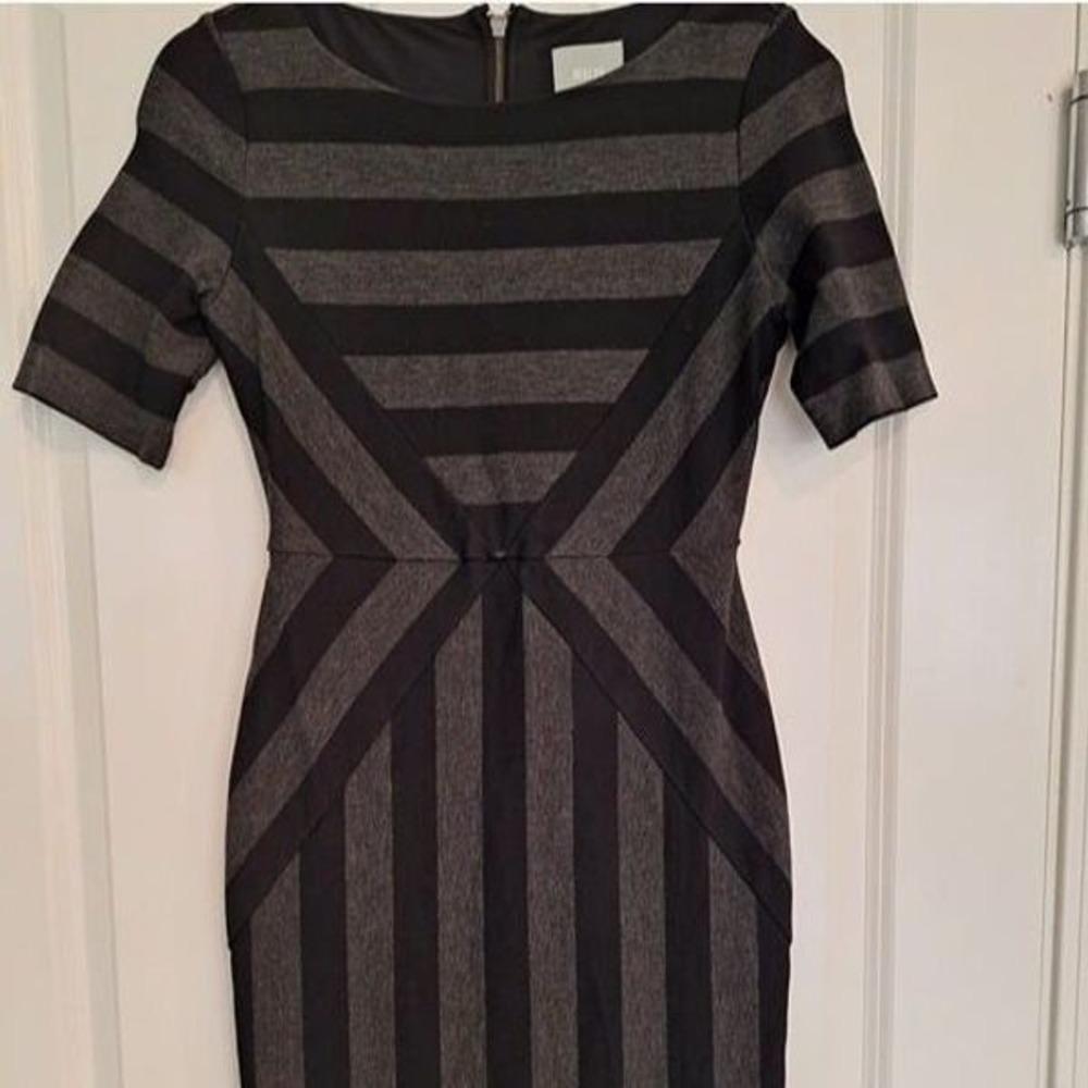 Anthropologie Maeve Geoplane Pencil Dress Size 6‎ Bodycon Cocktail Party